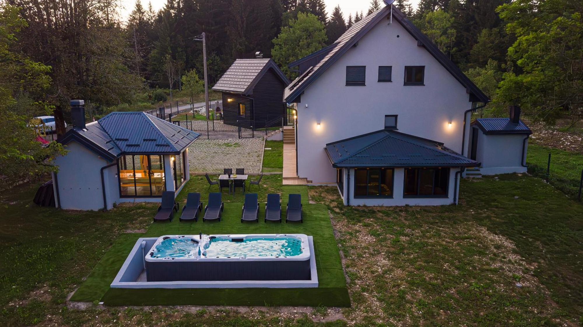 فيلا Plitvice House Angelina Saborsko المظهر الخارجي الصورة