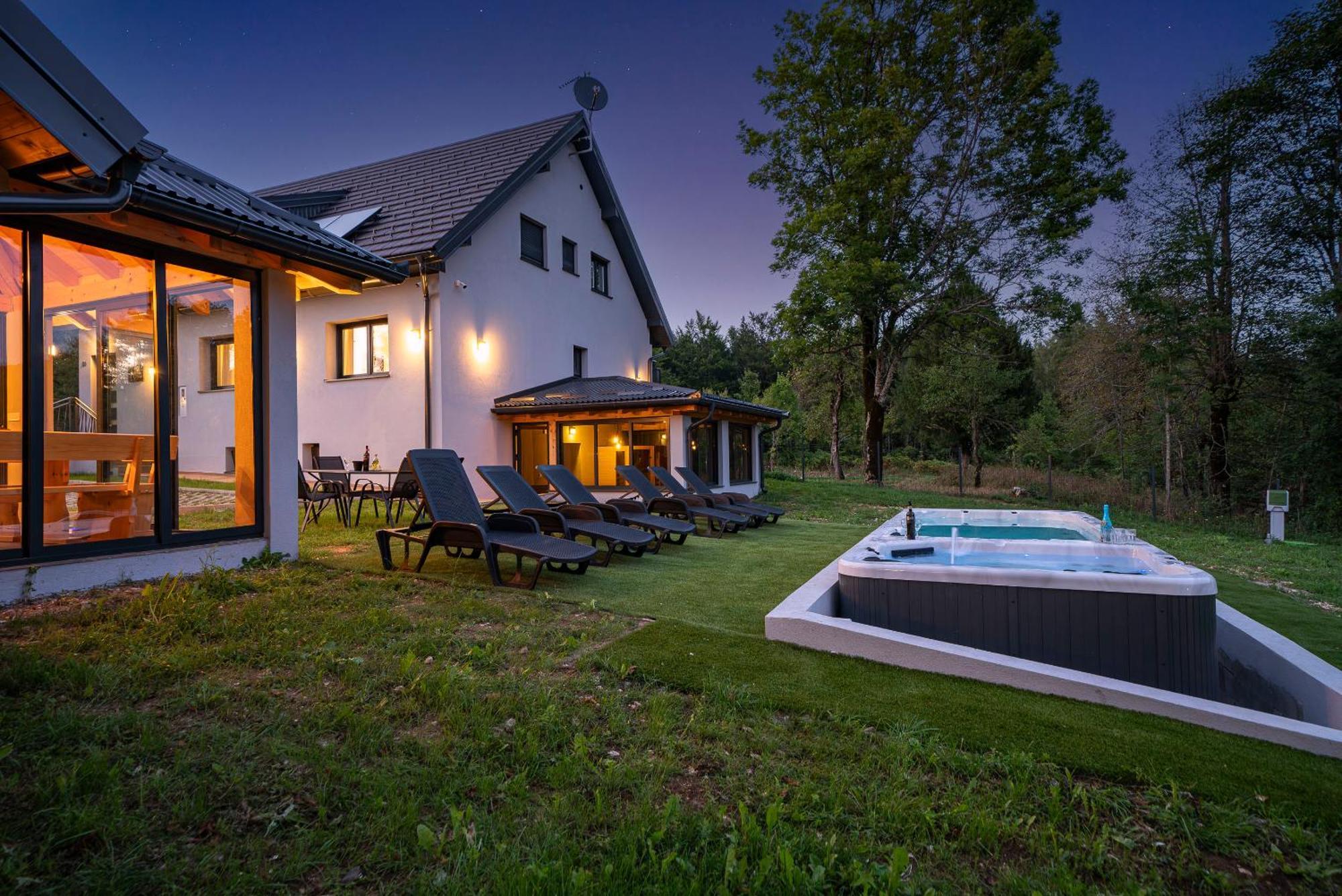 فيلا Plitvice House Angelina Saborsko المظهر الخارجي الصورة