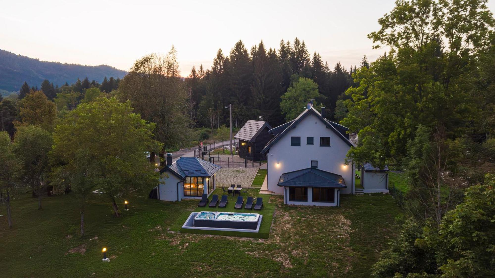فيلا Plitvice House Angelina Saborsko المظهر الخارجي الصورة