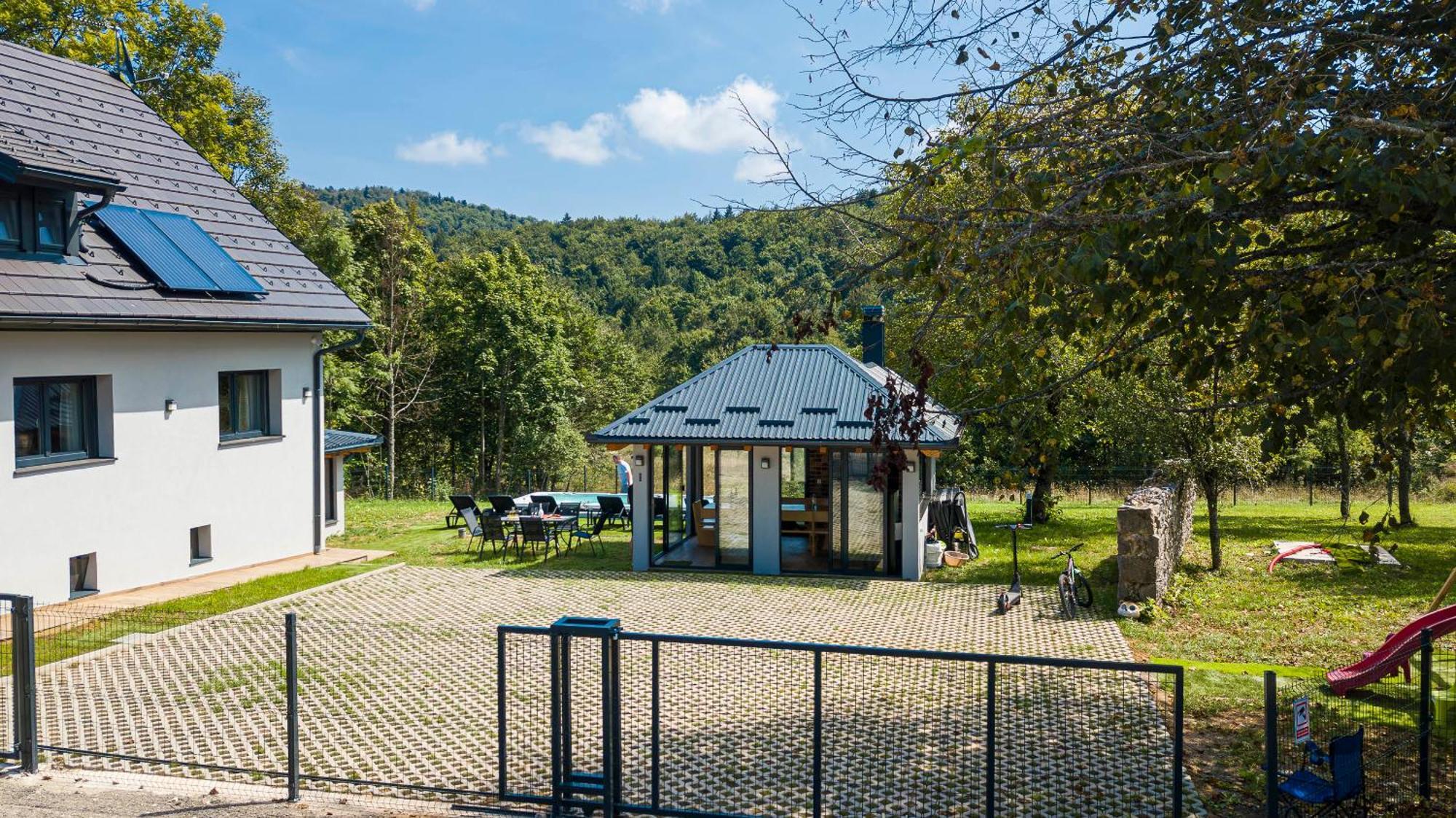 فيلا Plitvice House Angelina Saborsko المظهر الخارجي الصورة